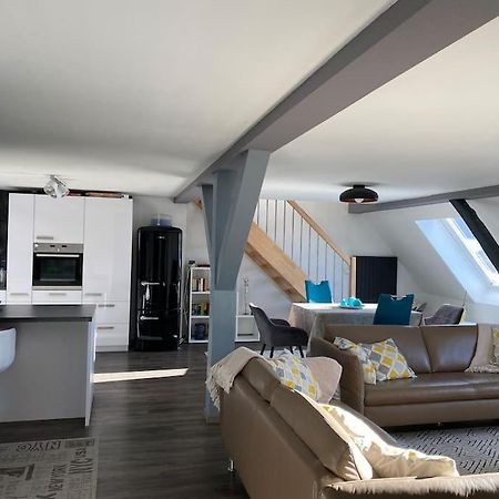 Loft Wohnung Mit Toller Aussicht Messstetten Eksteriør bilde