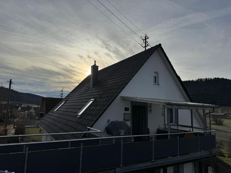 Loft Wohnung Mit Toller Aussicht Messstetten Eksteriør bilde